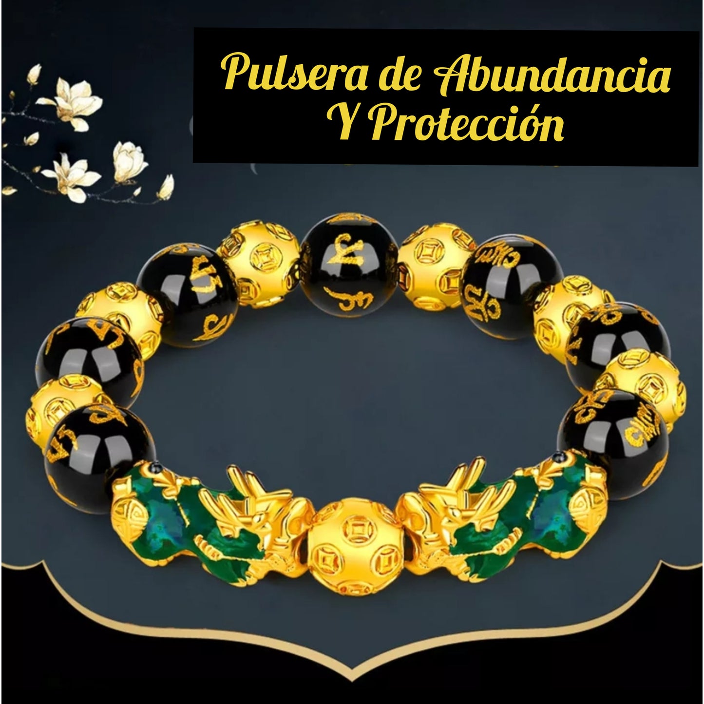 Pulsera de Abundancia Feng-shui Pixiu