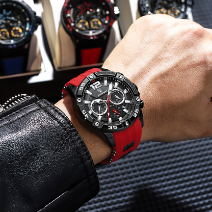 Spartan Watch Black ⚫ Red 🔴