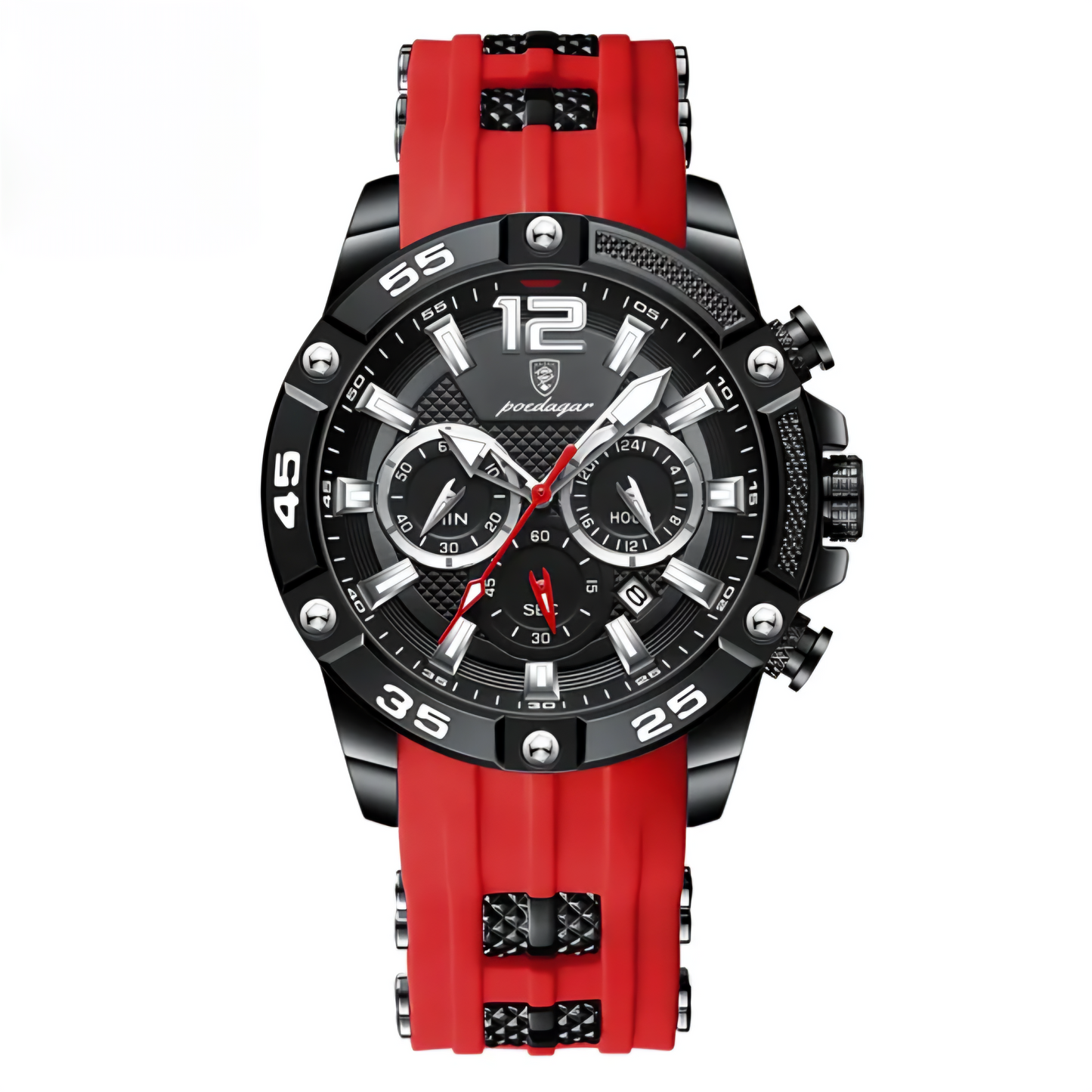 Spartan Watch Black ⚫ Red 🔴