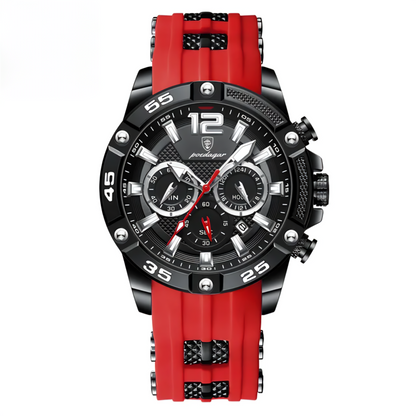 Spartan Watch Black ⚫ Red 🔴