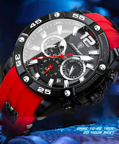 Spartan Watch Black ⚫ Red 🔴