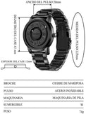 Reloj Magnético Meteoro Negro