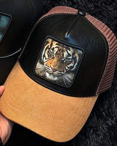 Tigre Salvaje ™ Cuero y terciopelo