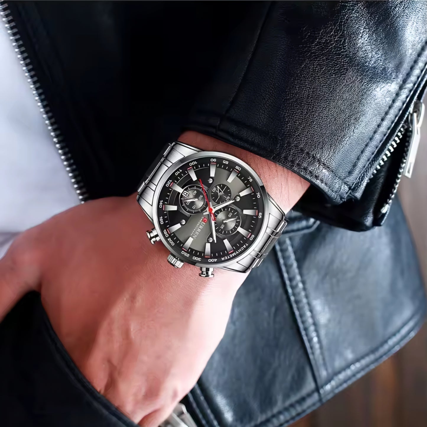 Reloj Elegancia Cromada