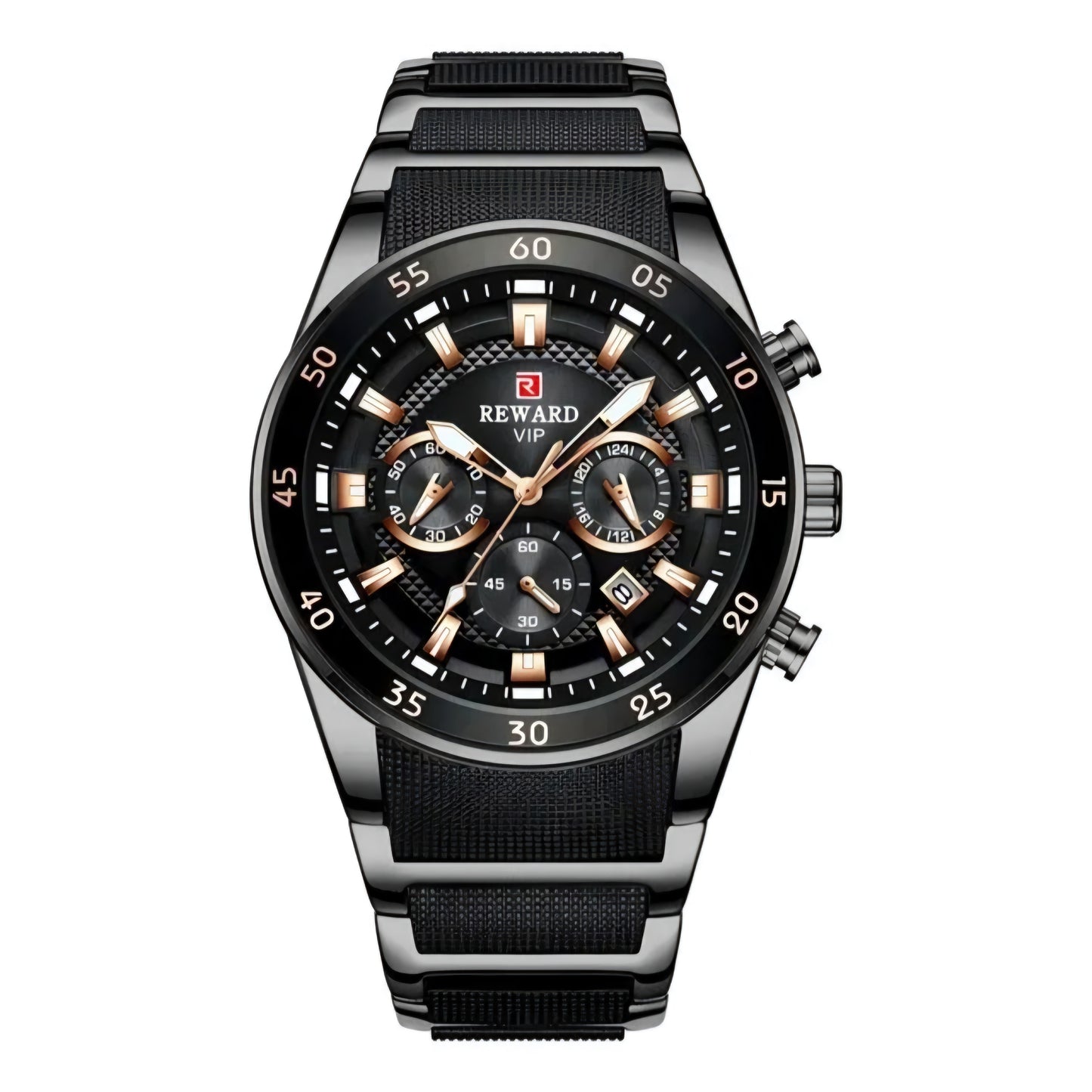 Reloj de Lujo RD Full Black "Elegancia Suprema"