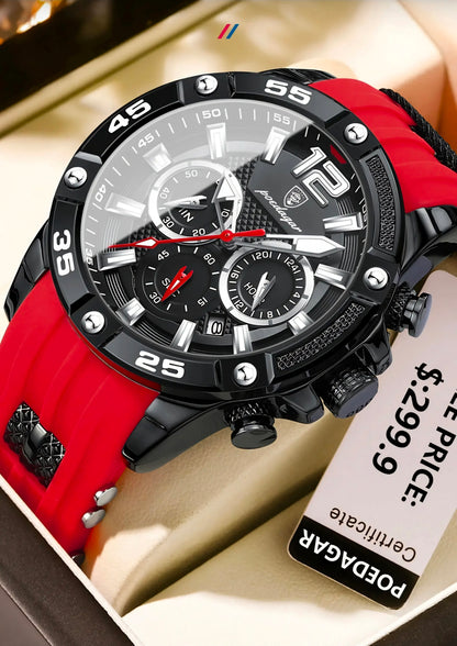 Spartan Watch Black ⚫ Red 🔴